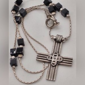 Silpada Sterling Silver & Onyx Necklace